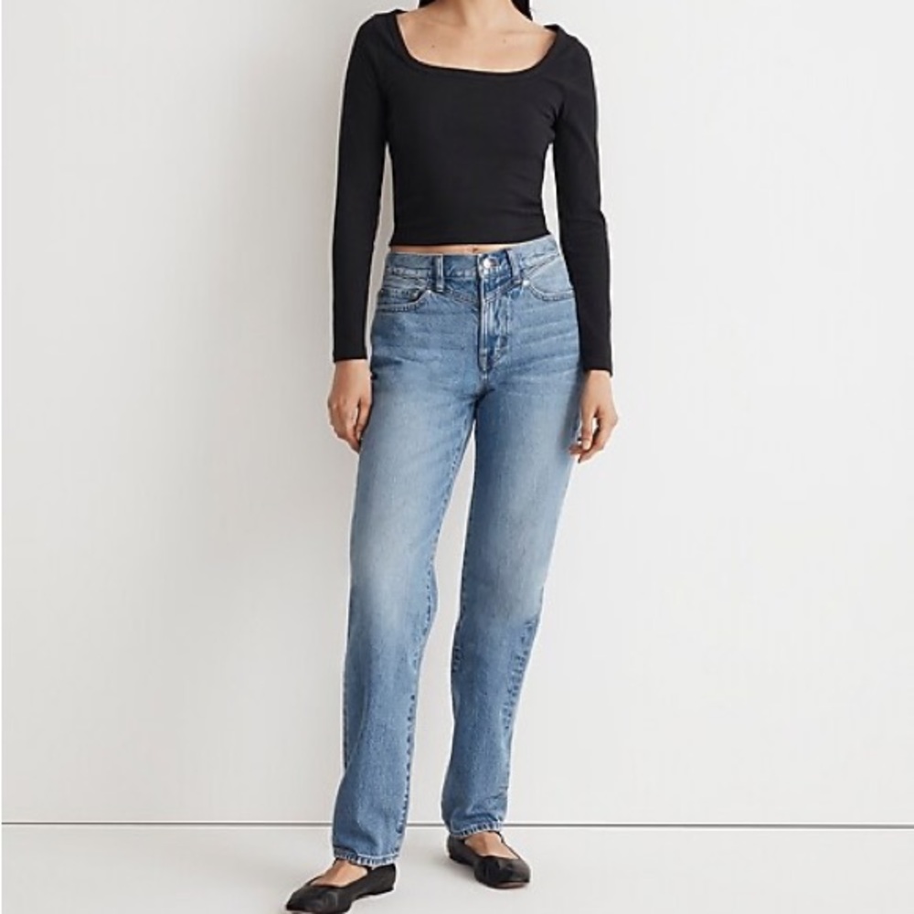 NWT madewell slouchy boy jean enley wash: yoke edition size 27P